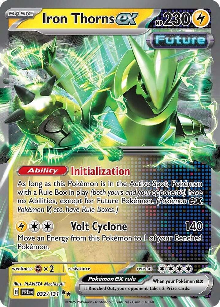 Iron Thorns ex (032/131) [Scarlet & Violet: Prismatic Evolutions] | The Gaming Verse