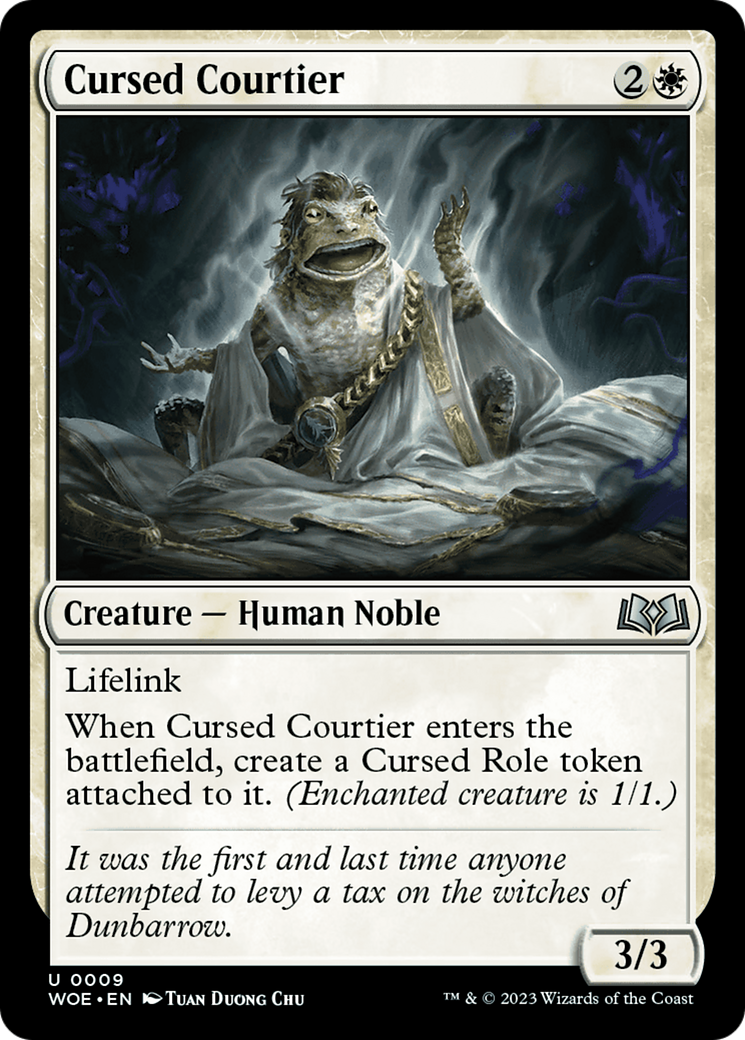 Cursed Courtier [Wilds of Eldraine] | The Gaming Verse