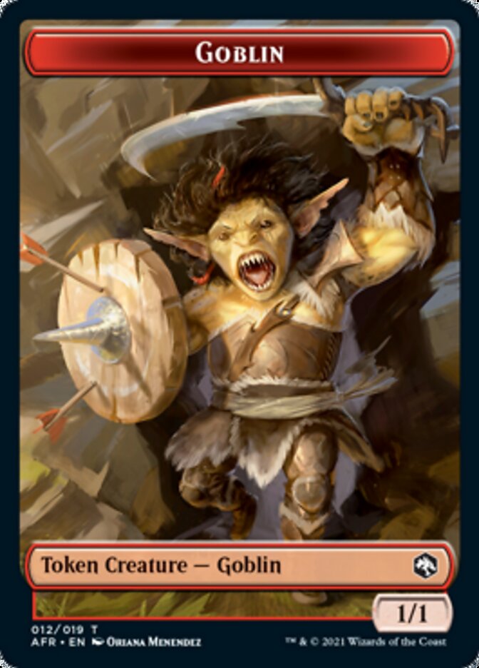 Dungeon of the Mad Mage // Goblin Double-Sided Token [Dungeons & Dragons: Adventures in the Forgotten Realms Tokens] | The Gaming Verse