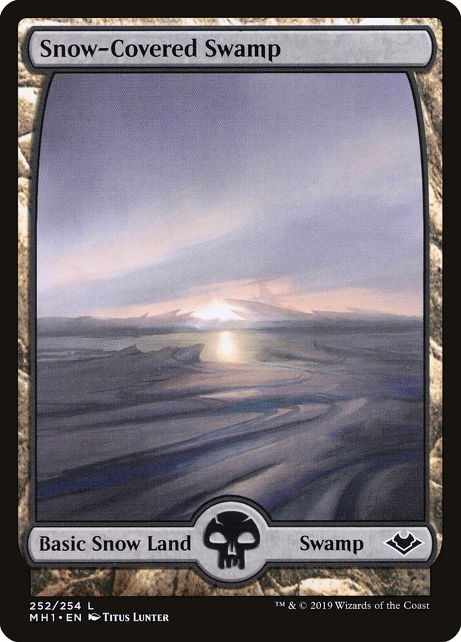 Snow-Covered Swamp [Modern Horizons] | The Gaming Verse