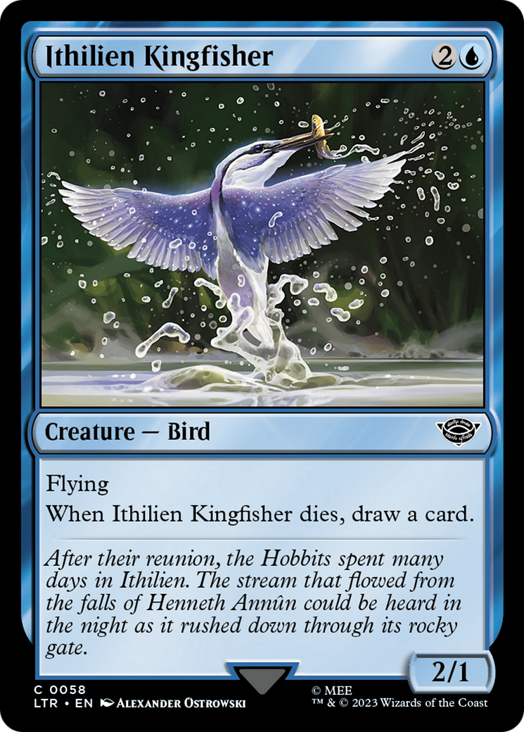 Ithilien Kingfisher [The Lord of the Rings: Tales of Middle-Earth] | The Gaming Verse