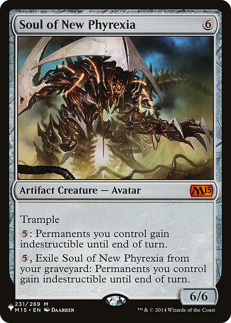 Soul of New Phyrexia [The List] | The Gaming Verse