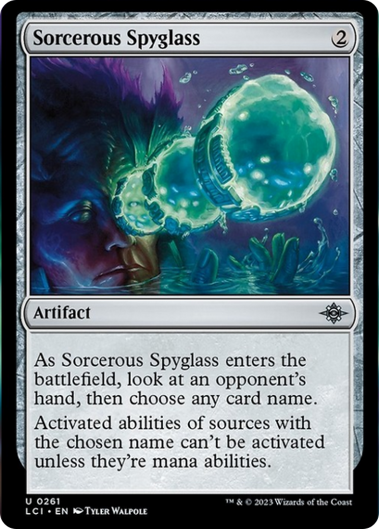 Sorcerous Spyglass [The Lost Caverns of Ixalan] | The Gaming Verse