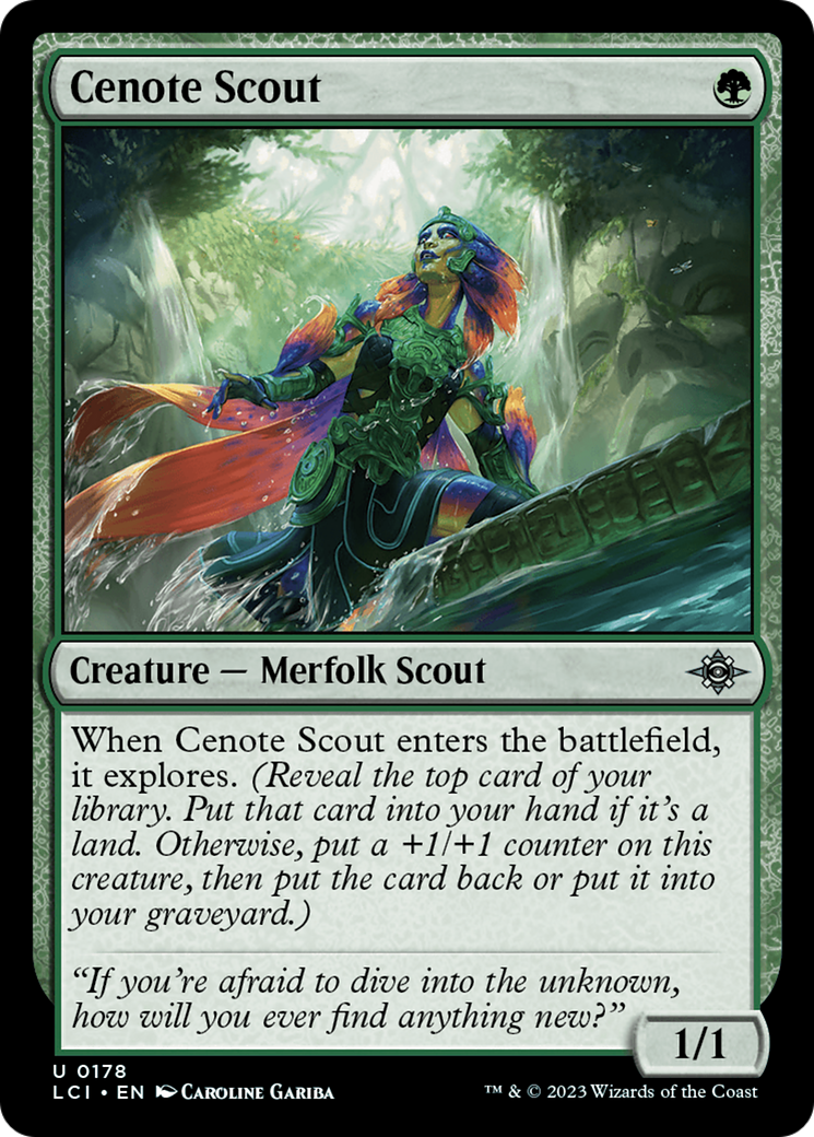 Cenote Scout [The Lost Caverns of Ixalan] | The Gaming Verse