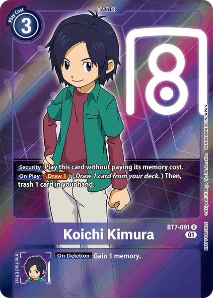 Koichi Kimura [BT7-091] (Alternative Art - Box Topper) [Next Adventure] | The Gaming Verse