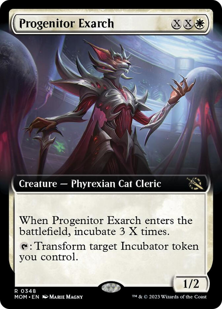 Progenitor Exarch (Extended Art) [March of the Machine] | The Gaming Verse