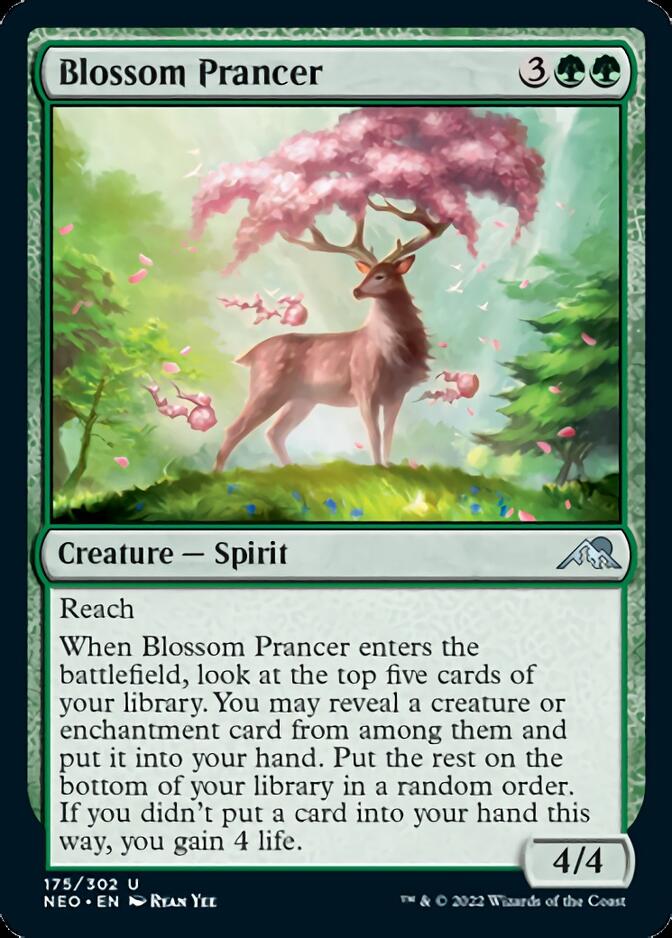 Blossom Prancer [Kamigawa: Neon Dynasty] | The Gaming Verse