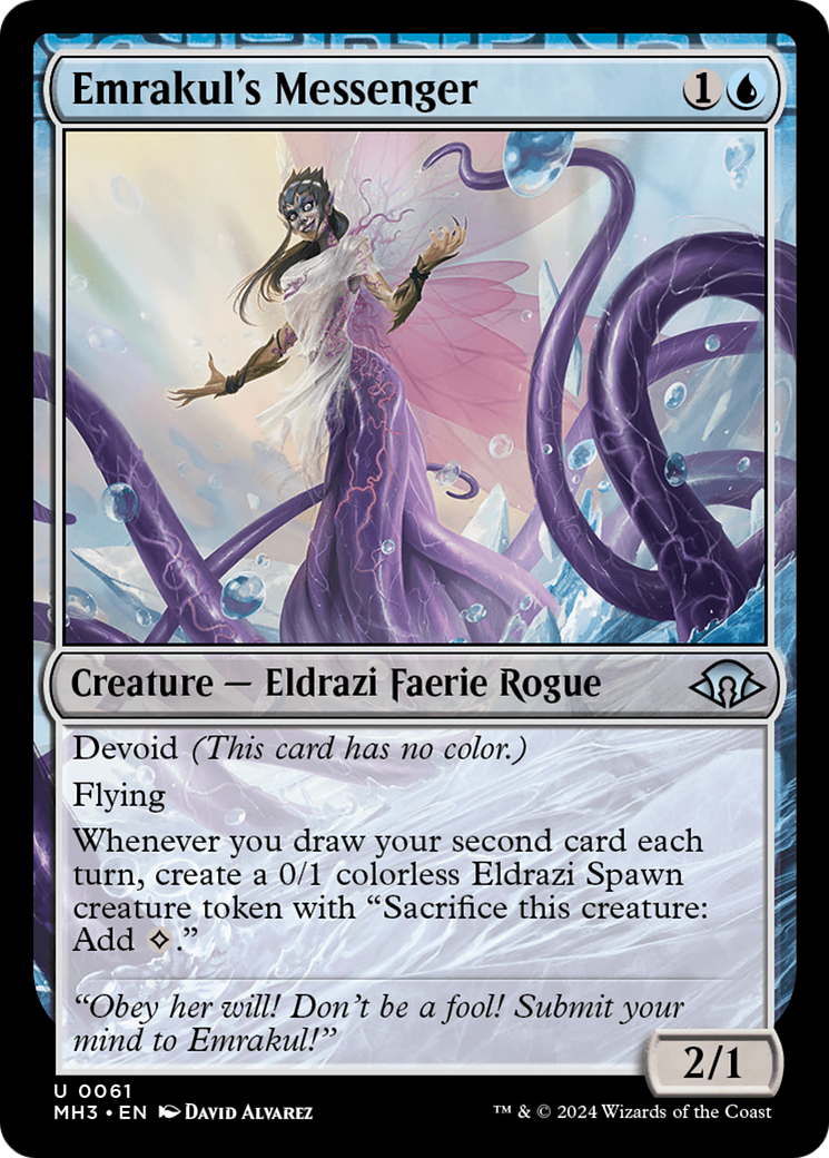 Emrakul's Messenger [Modern Horizons 3] | The Gaming Verse