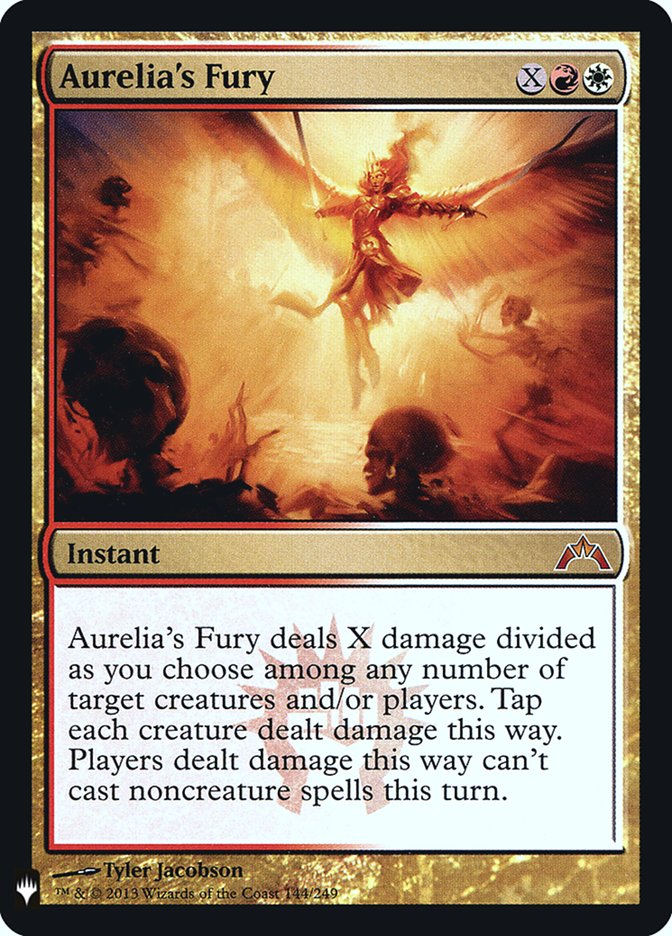 Aurelia's Fury [Mystery Booster] | The Gaming Verse