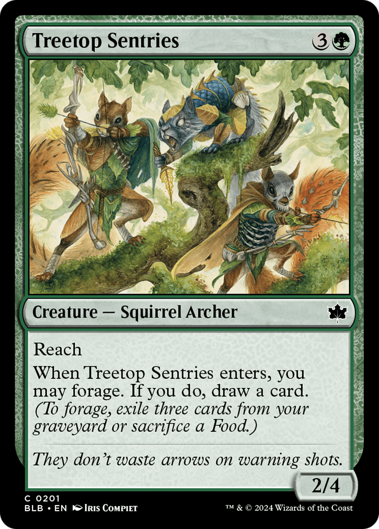 Treetop Sentries [Bloomburrow] | The Gaming Verse