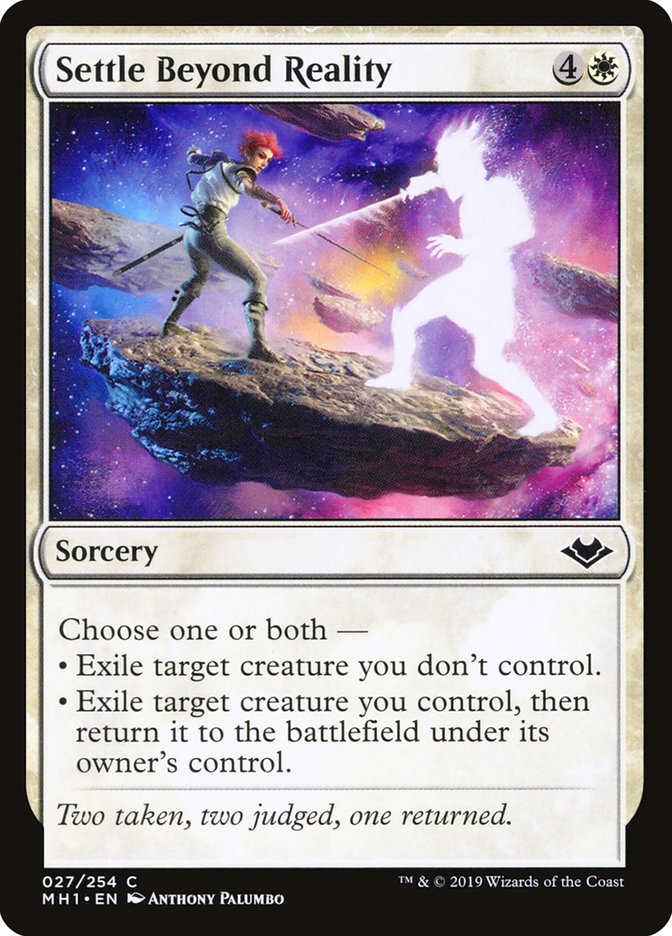 Settle Beyond Reality [Modern Horizons] | The Gaming Verse