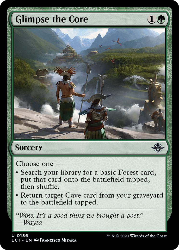 Glimpse the Core [The Lost Caverns of Ixalan] | The Gaming Verse