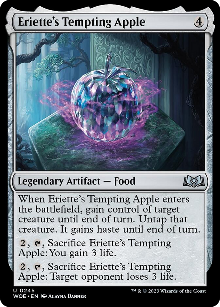 Eriette's Tempting Apple [Wilds of Eldraine] | The Gaming Verse