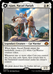 Ajani, Nacatl Pariah // Ajani, Nacatl Avenger [Modern Horizons 3] | The Gaming Verse