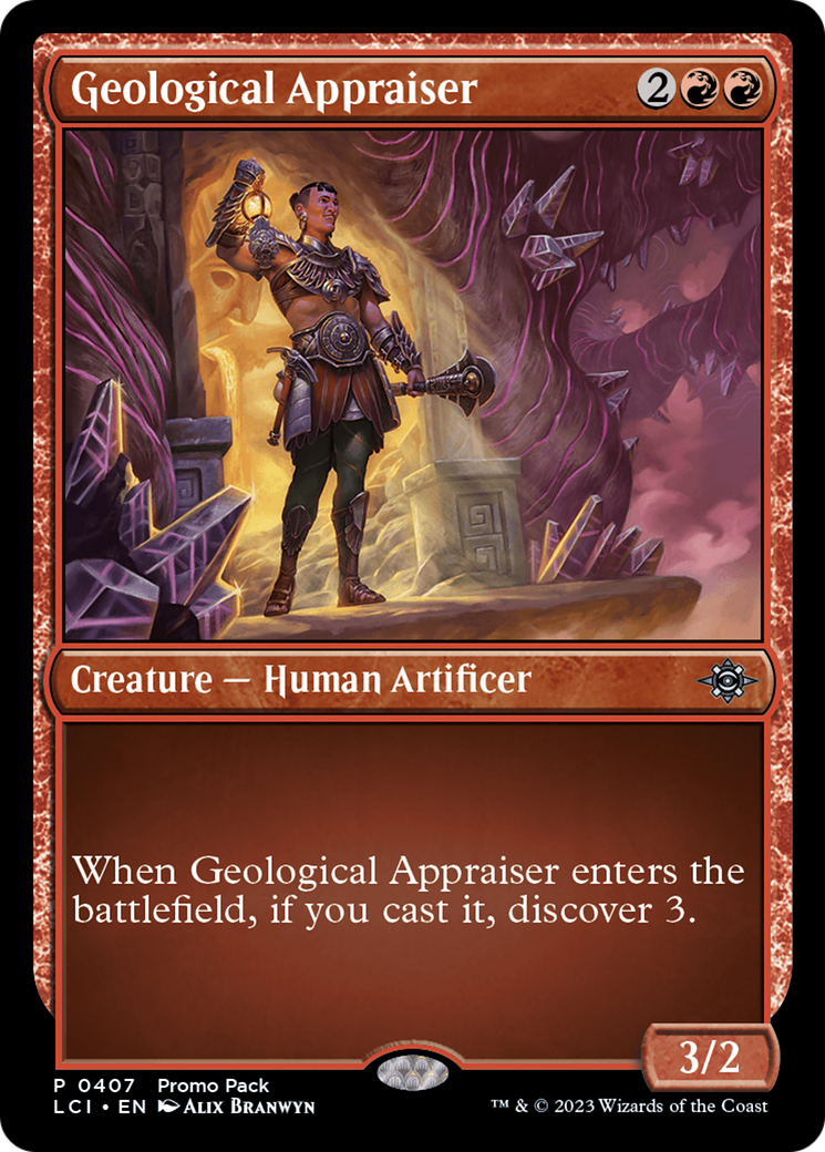 Geological Appraiser [The Lost Caverns of Ixalan Promos] | The Gaming Verse