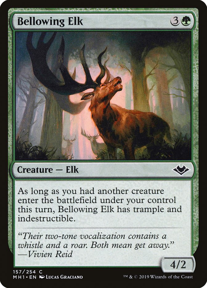 Bellowing Elk [Modern Horizons] | The Gaming Verse