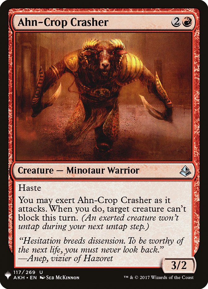 Ahn-Crop Crasher [Mystery Booster] | The Gaming Verse