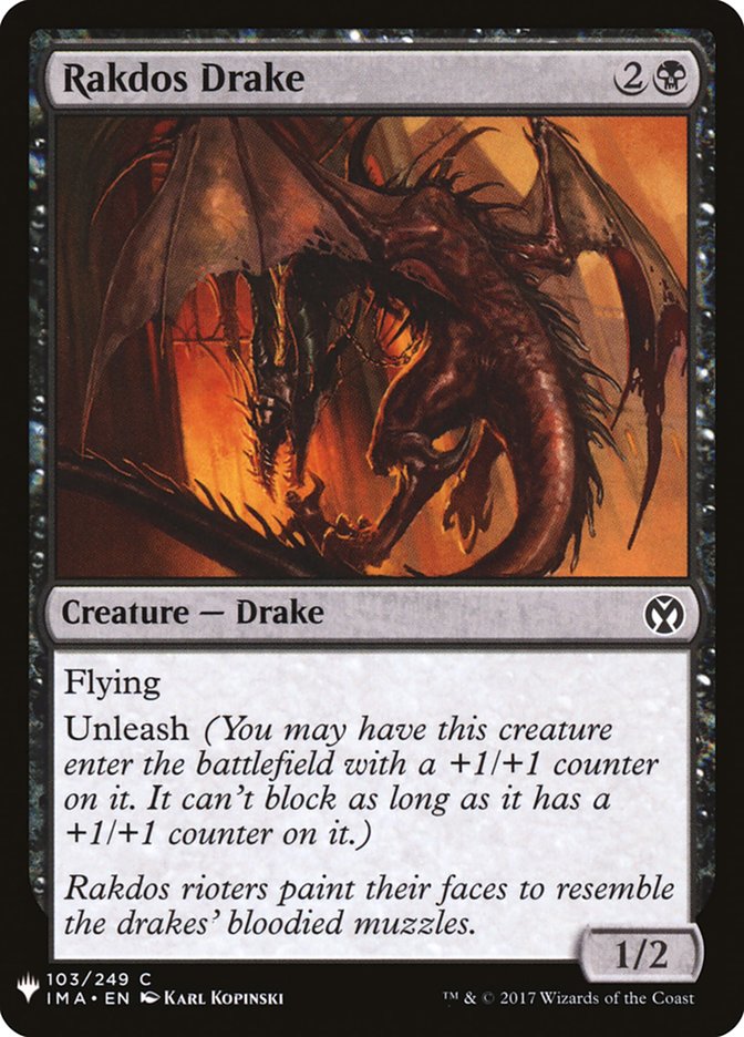 Rakdos Drake [Mystery Booster] | The Gaming Verse