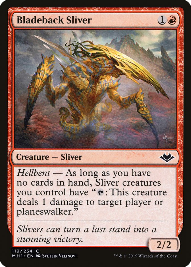 Bladeback Sliver [Modern Horizons] | The Gaming Verse