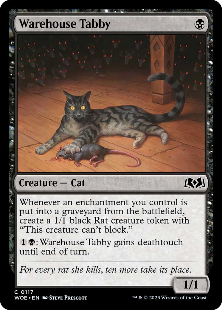 Warehouse Tabby [Wilds of Eldraine] | The Gaming Verse