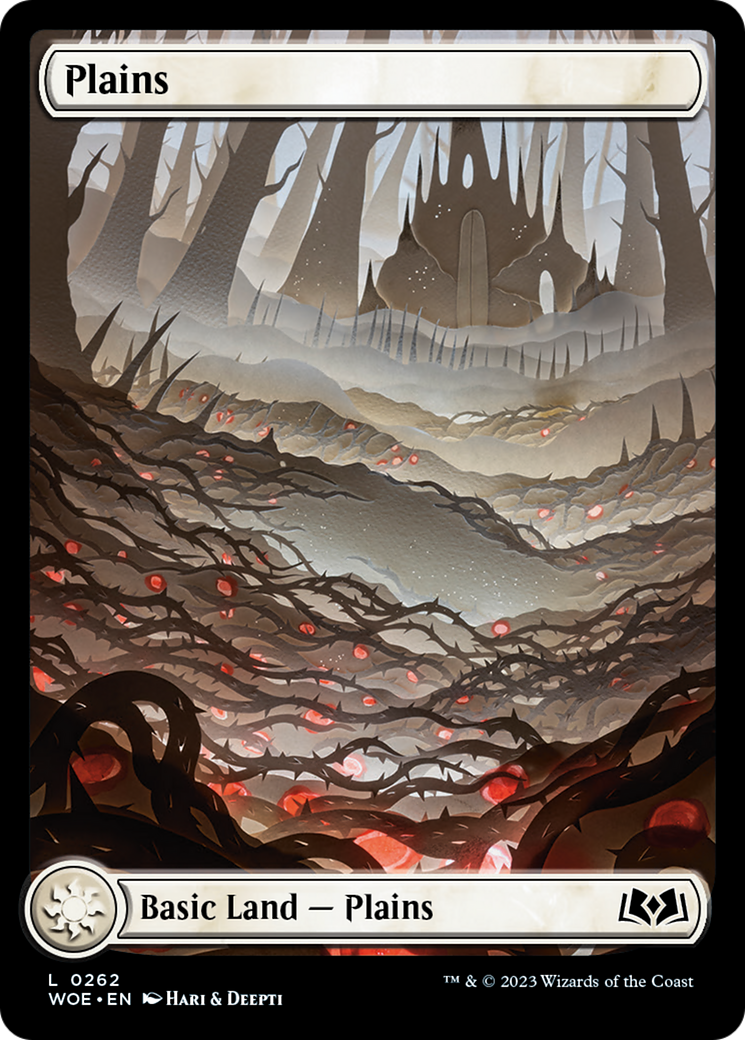 Plains (262) (Full-Art) [Wilds of Eldraine] | The Gaming Verse