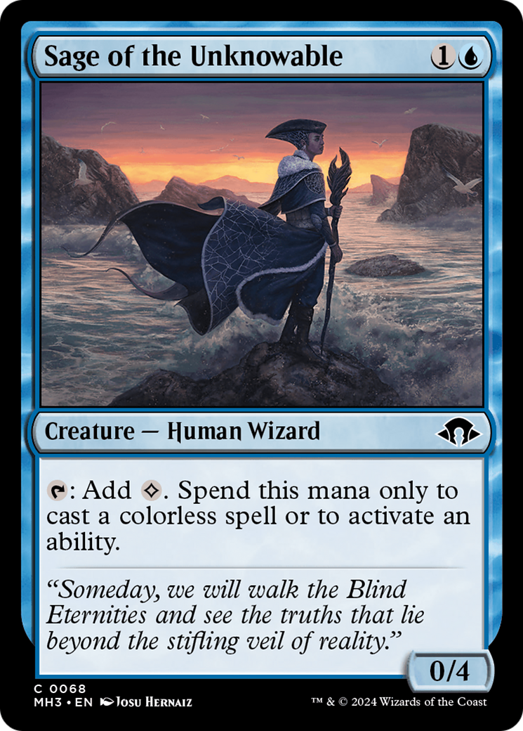 Sage of the Unknowable [Modern Horizons 3] | The Gaming Verse