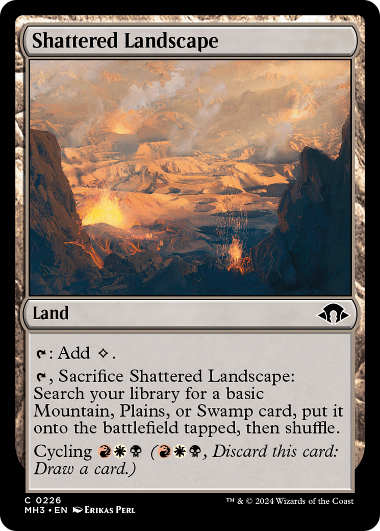 Shattered Landscape [Modern Horizons 3] | The Gaming Verse