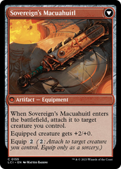 Idol of the Deep King // Sovereign's Macuahuitl [The Lost Caverns of Ixalan] | The Gaming Verse