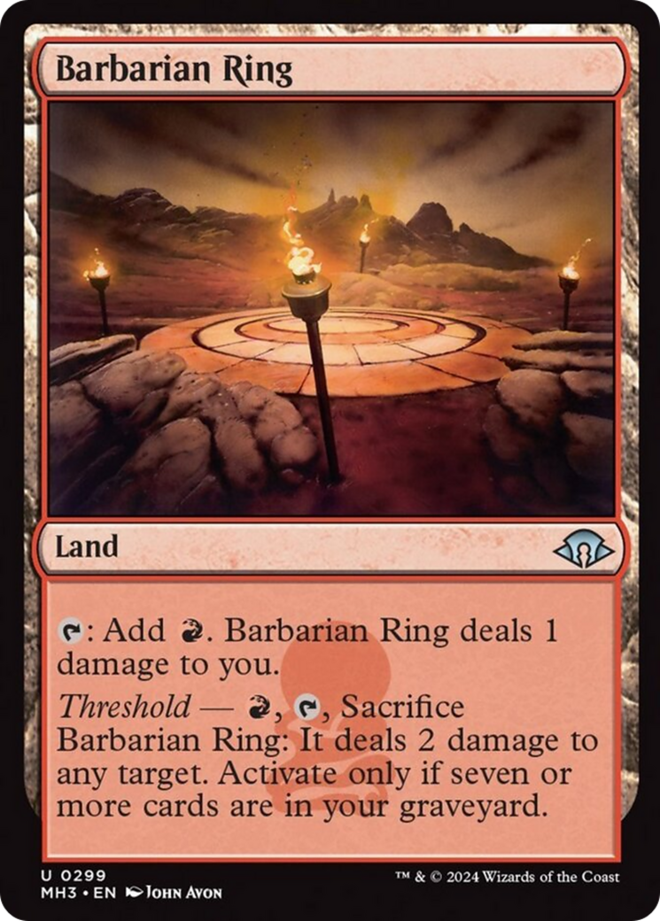 Barbarian Ring [Modern Horizons 3] | The Gaming Verse