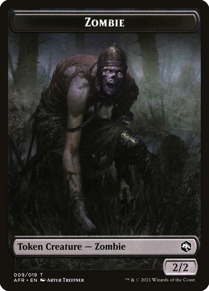 Zombie Token [Dungeons & Dragons: Adventures in the Forgotten Realms Tokens] | The Gaming Verse