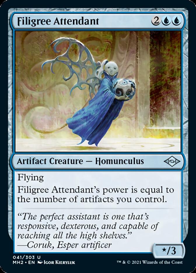 Filigree Attendant [Modern Horizons 2] | The Gaming Verse