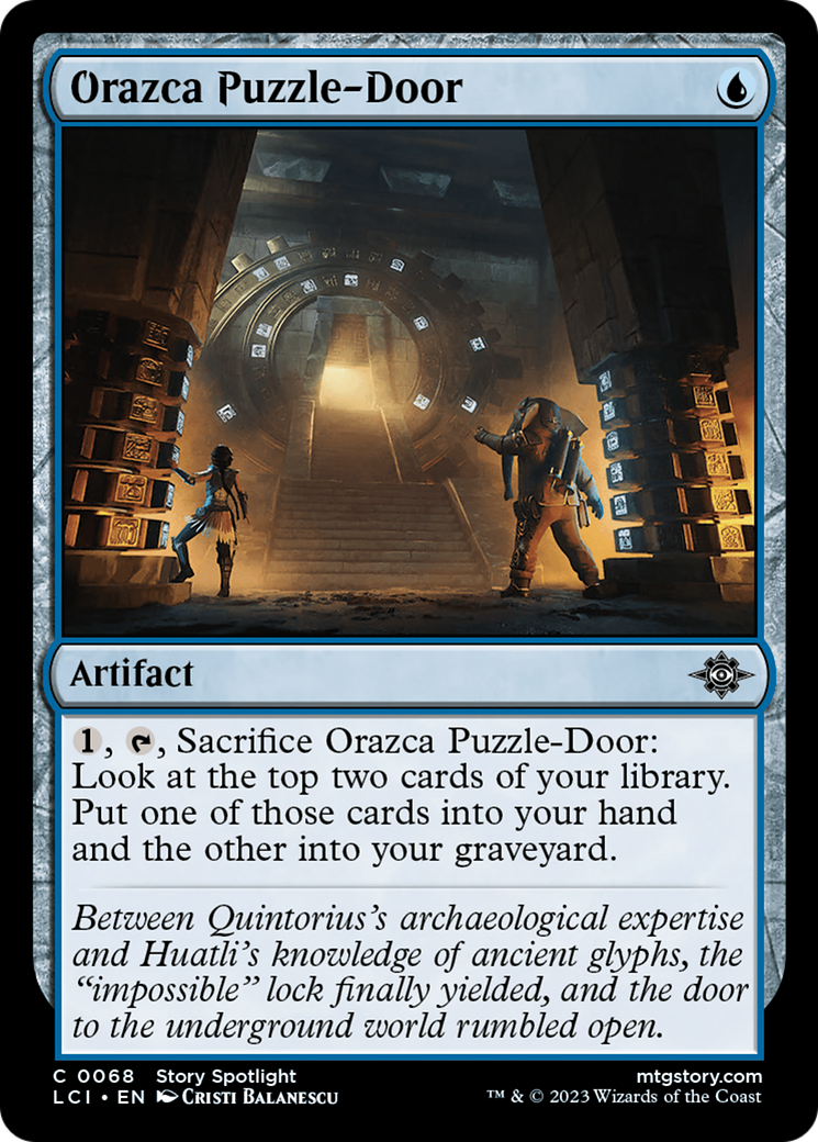 Orazca Puzzle-Door [The Lost Caverns of Ixalan] | The Gaming Verse