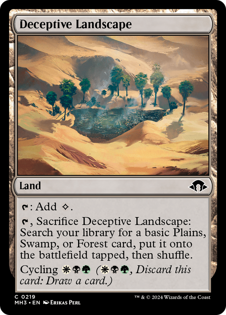 Deceptive Landscape [Modern Horizons 3] | The Gaming Verse