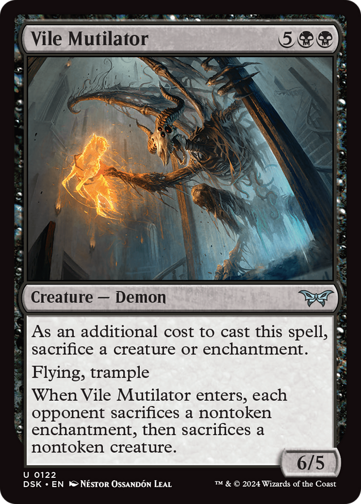 Vile Mutilator [Duskmourn: House of Horror] | The Gaming Verse