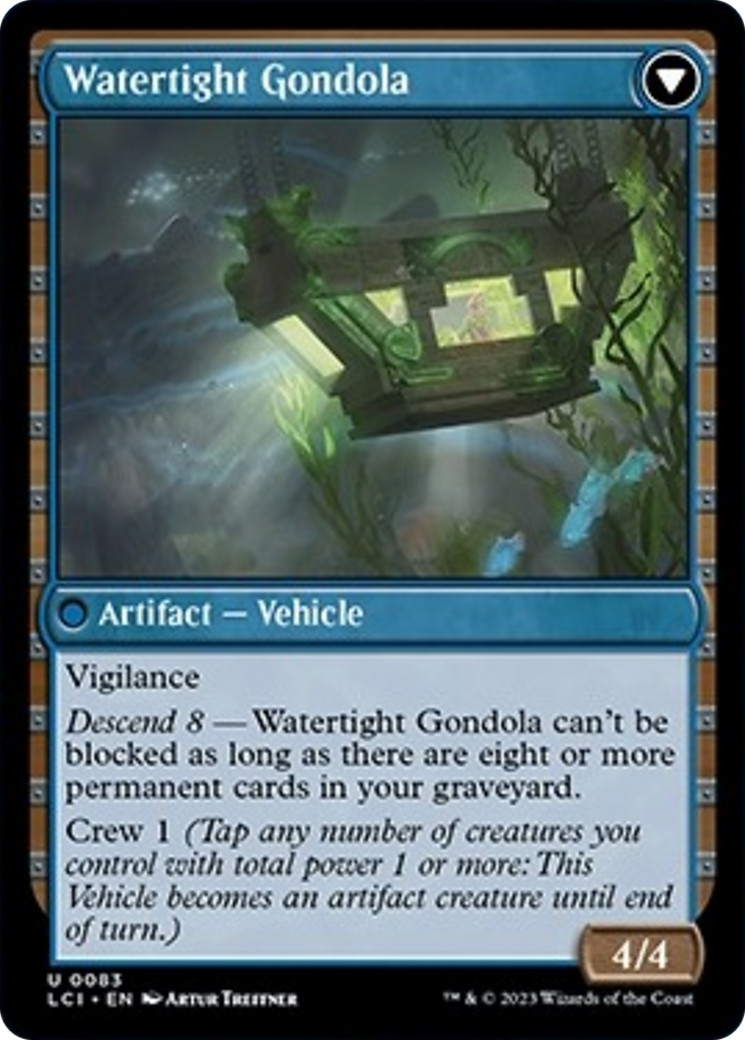 Waterlogged Hulk // Watertight Gondola [The Lost Caverns of Ixalan] | The Gaming Verse