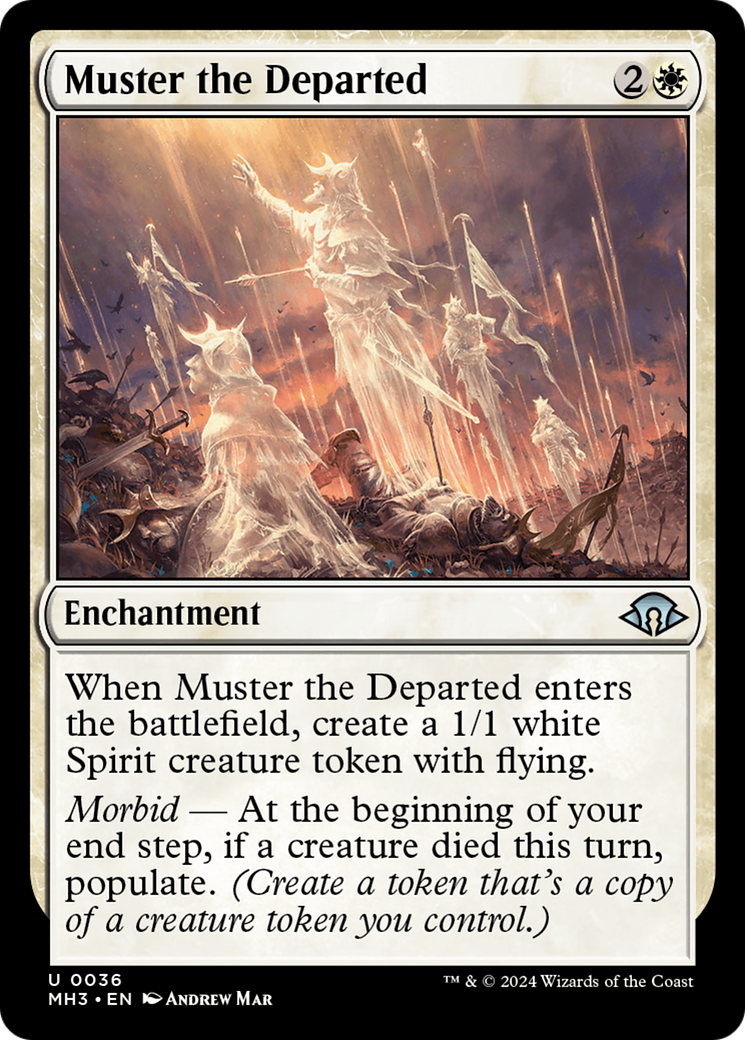 Muster the Departed [Modern Horizons 3] | The Gaming Verse