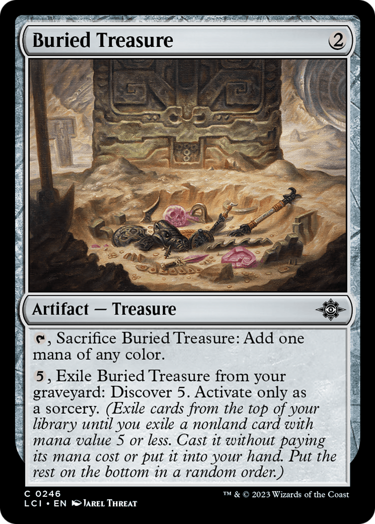 Buried Treasure [The Lost Caverns of Ixalan] | The Gaming Verse