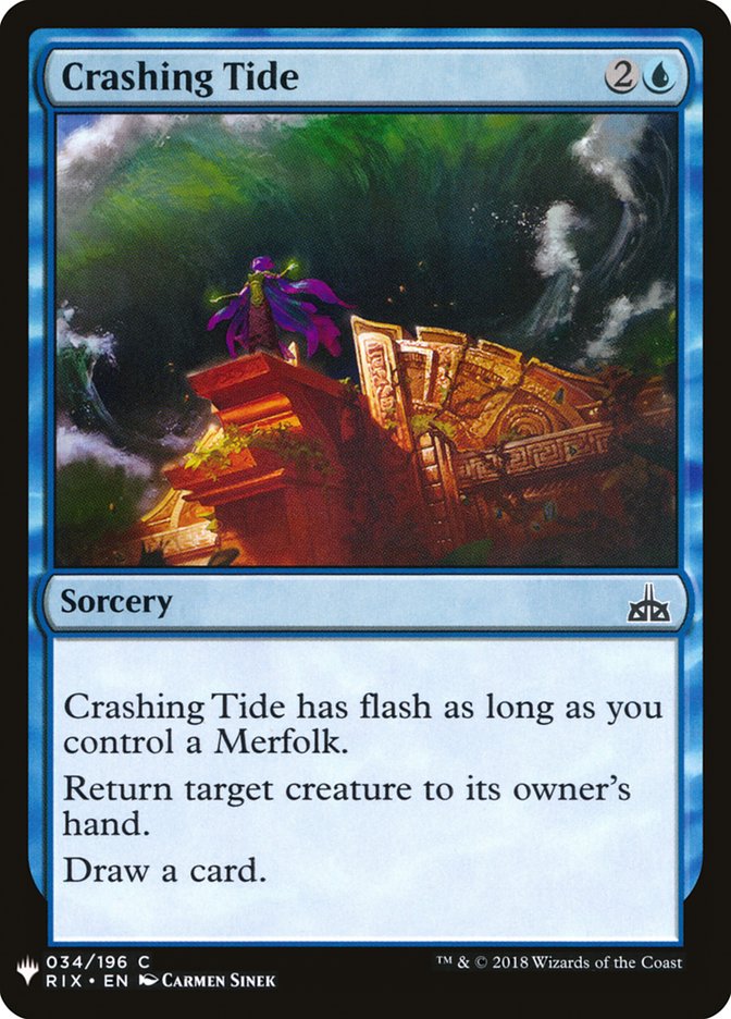 Crashing Tide [Mystery Booster] | The Gaming Verse