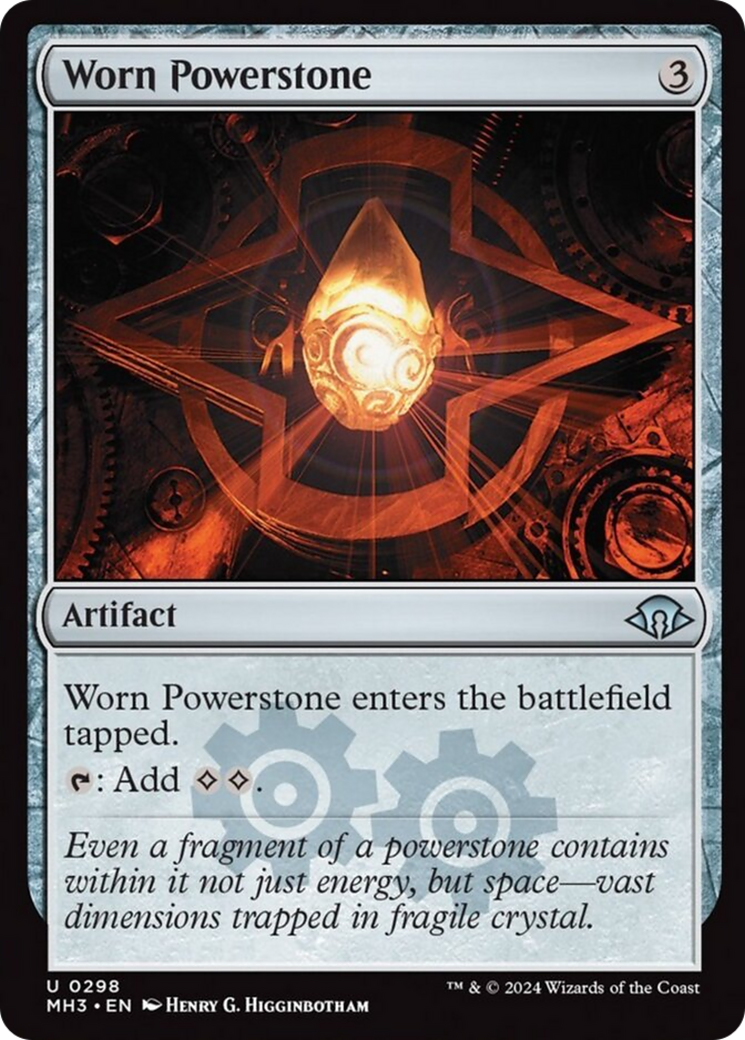 Worn Powerstone [Modern Horizons 3] | The Gaming Verse