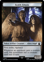 Alien Angel // Clue (0023) Double-Sided Token [Doctor Who Tokens] | The Gaming Verse