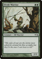 Elvish Warrior [Mystery Booster] | The Gaming Verse