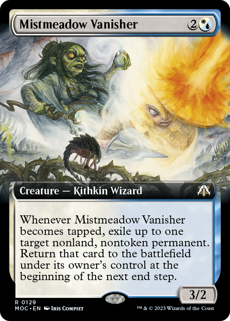 Mistmeadow Vanisher (Extended Art) [March of the Machine Commander] | The Gaming Verse