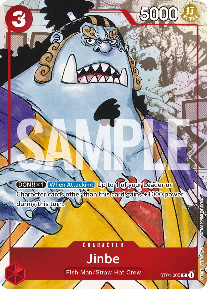 Jinbe (Alternate Art) [One Piece Promotion Cards] | The Gaming Verse