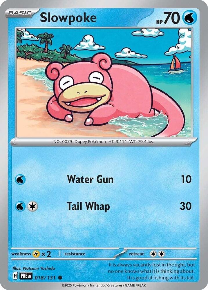 Slowpoke (018/131) [Scarlet & Violet: Prismatic Evolutions] | The Gaming Verse