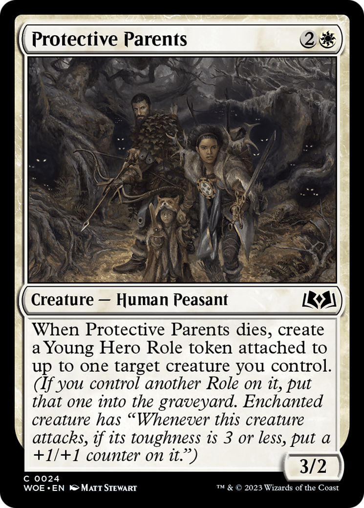 Protective Parents [Wilds of Eldraine] | The Gaming Verse