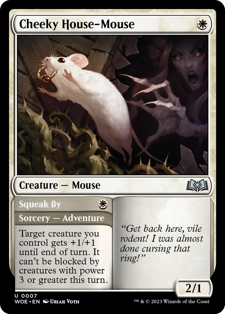 Cheeky House-Mouse [Wilds of Eldraine] | The Gaming Verse