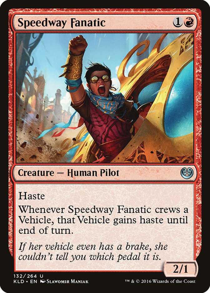 Speedway Fanatic [Kaladesh] | The Gaming Verse