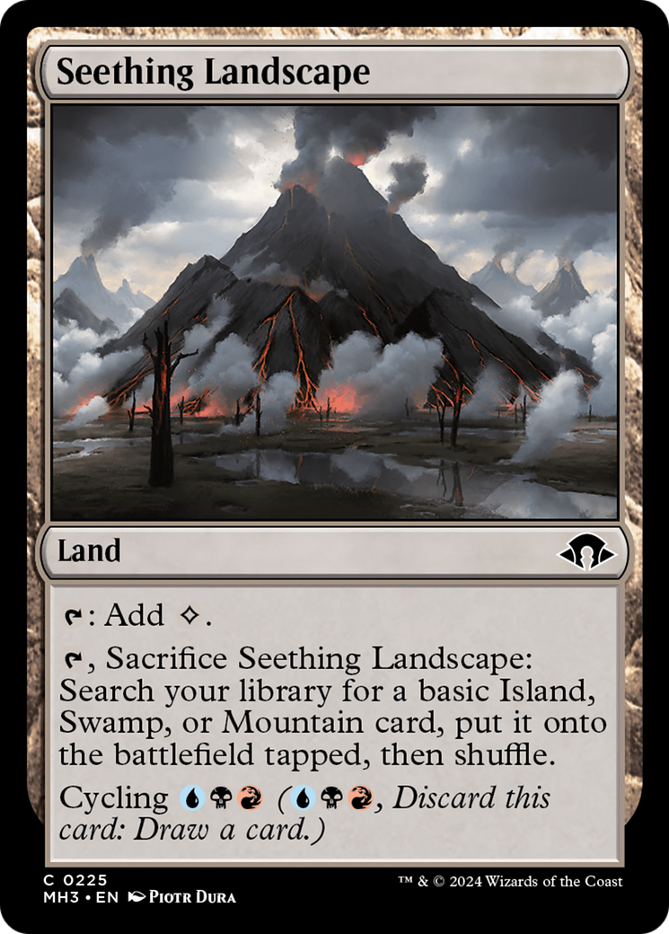 Seething Landscape [Modern Horizons 3] | The Gaming Verse