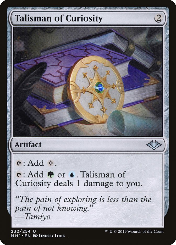 Talisman of Curiosity [Modern Horizons] | The Gaming Verse