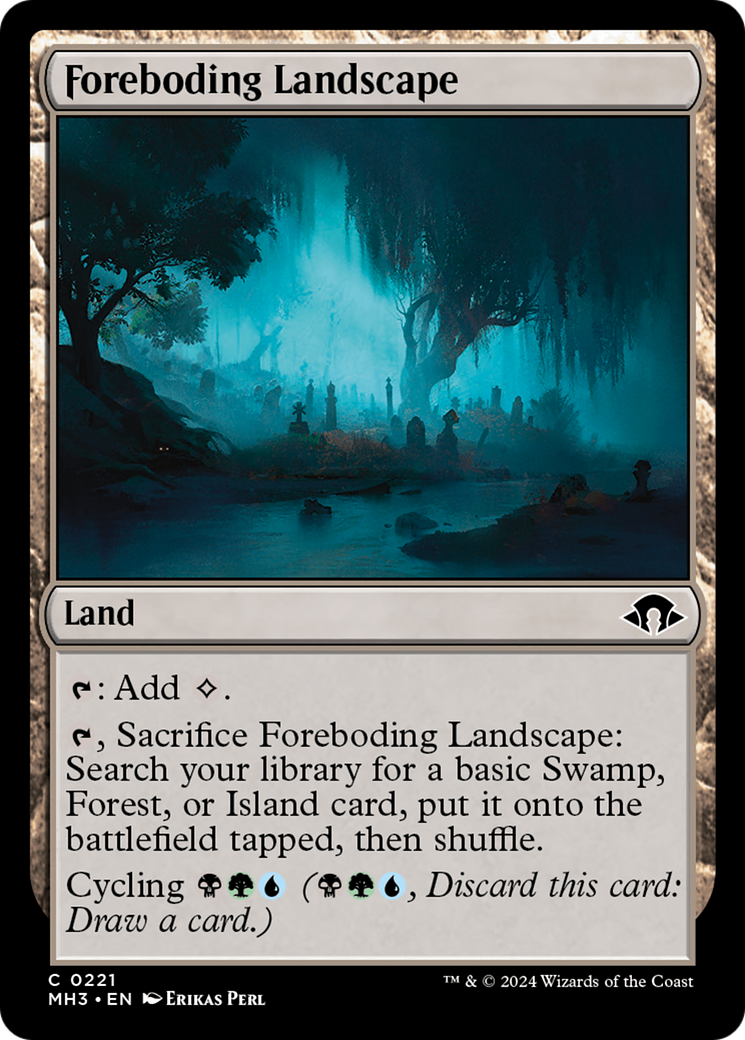 Foreboding Landscape [Modern Horizons 3] | The Gaming Verse